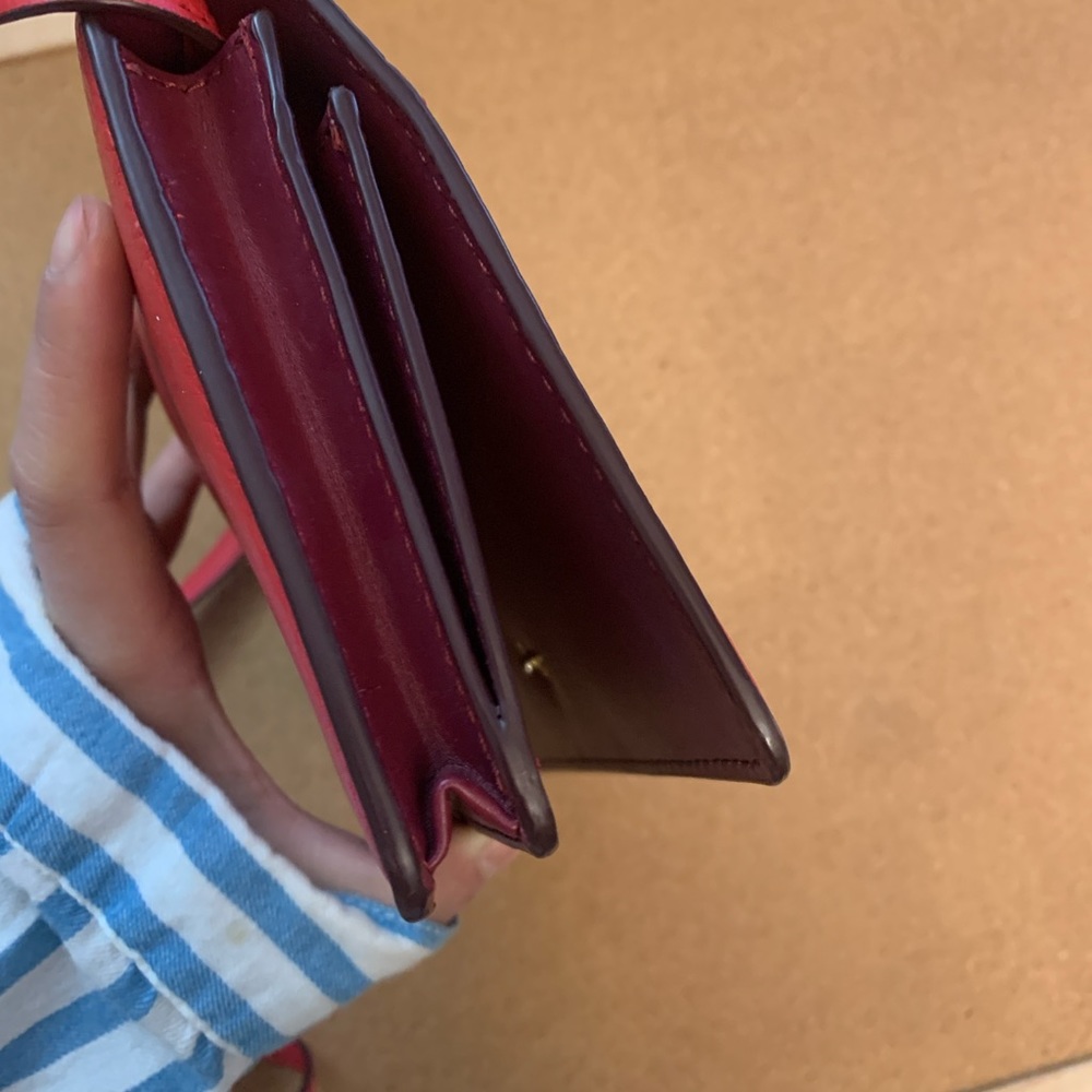 Marc Jacobs red leather wallet bag - Picture 5 of 5